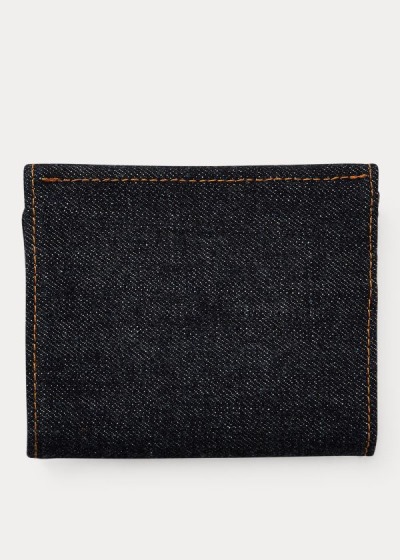 Men's Ralph Lauren Denim Billfold Wallet | 319605FQG